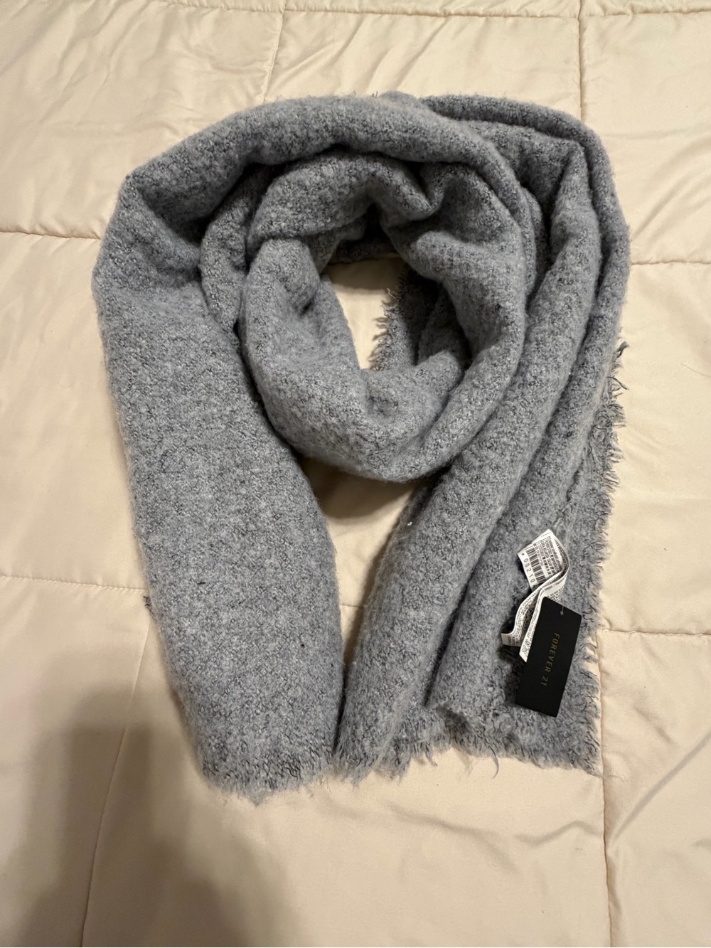 Forever 21 Soft Light Gray Women's Scarf